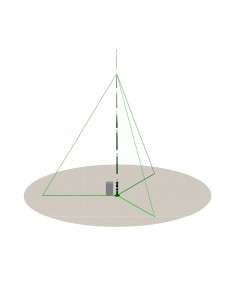 13226-xx Antenna Campale HF- Kit (componibile) con trasformatore 150 W