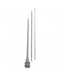 Self Supporting  Vertical Wide Band HF antenna