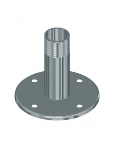 Deck mount base 1inch GAS -  solded inox